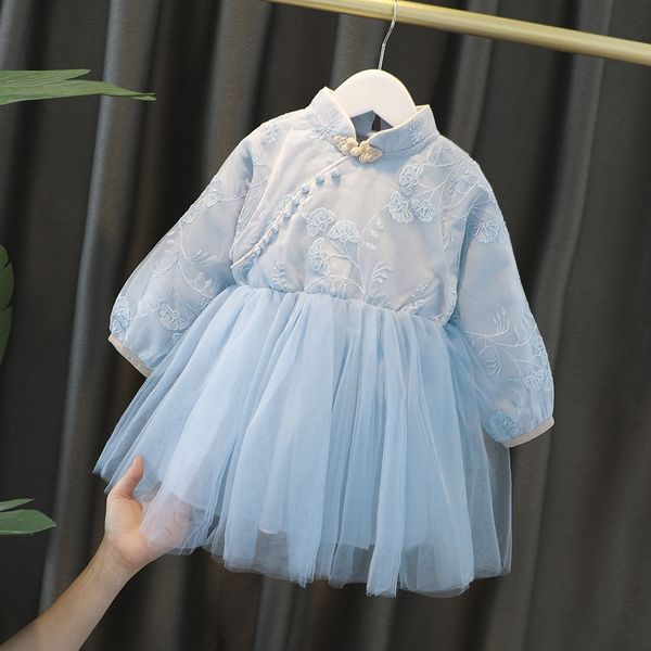super fairy girls autumn clothes baby autumn dress long sleeve dress baby chinese clothing western style gauze skirt children's chinese, Black;gray
super fairy girls autumn clothes baby autumn dress long sleeve dress baby chinese clothing western style gauze skirt children's chinese, Black;gray