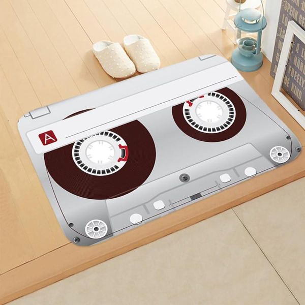 bath mats 1pcs 40*60cm tropical cassette tape pattern anti-slip suede carpet door doormat indoor kitchen room floor mat
bath mats 1pcs 40*60cm tropical cassette tape pattern anti-slip suede carpet door doormat indoor kitchen room floor mat