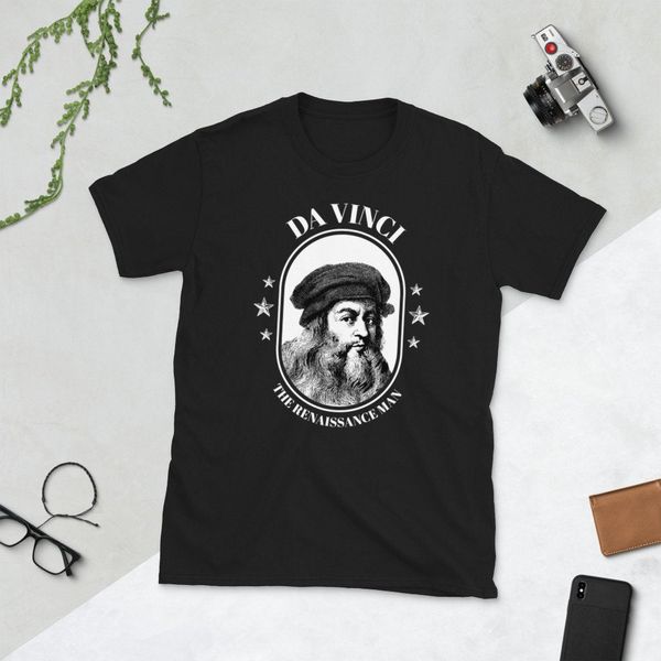 der renaissance mann leonardo da vinci shirt kurzarm t shirt
