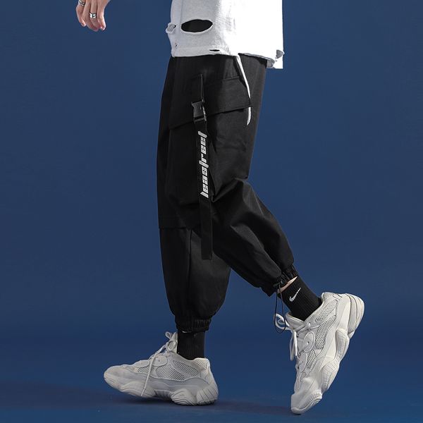 new fashion casual pants sports pants men's and women's foot pants couple clothing, Black
new fashion casual pants sports pants men's and women's foot pants couple clothing, Black