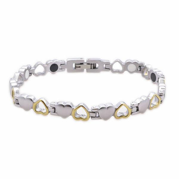 1 pcs accessories energy heartshaped bracelet hip hop cool magnet man hand bring bracelet, Black
1 pcs accessories energy heartshaped bracelet hip hop cool magnet man hand bring bracelet, Black