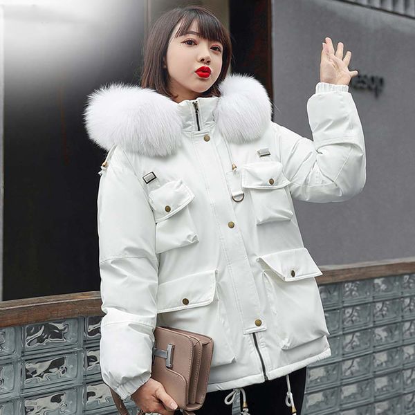 fashion faux fur collar winter jacket women military warm thick short hooded parkas coat 2020 new winter coat women, Black;brown
fashion faux fur collar winter jacket women military warm thick short hooded parkas coat 2020 new winter coat women, Black;brown