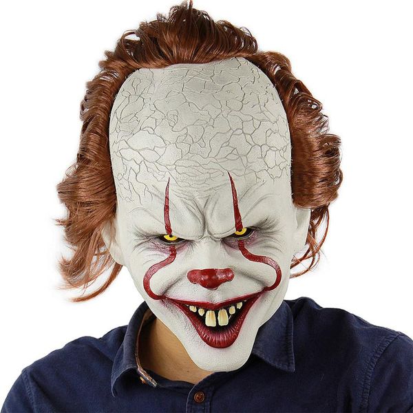 2019 movie стивена кинга это 2 joker pennywise маска анфас horror клоун латекс маска halloween party ужасное косплей опору
2019 movie стивена кинга это 2 joker pennywise маска анфас horror клоун латекс маска halloween party ужасное косплей опору