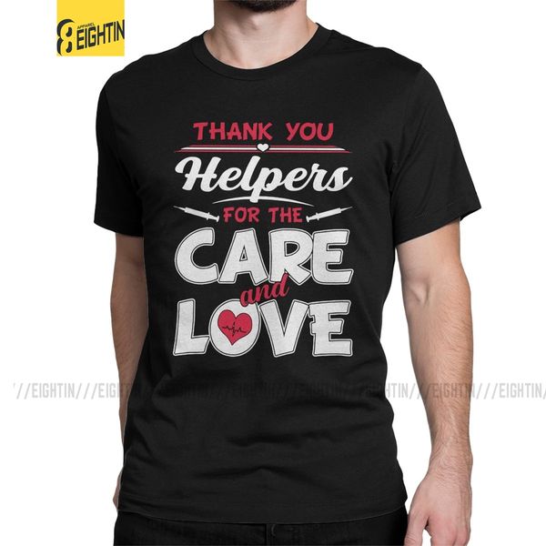 men t-shirt thank you helpers for care and love cotton tee short sleeve nhs heroes nurses doctors scrubs quarantined t shirt
men t-shirt thank you helpers for care and love cotton tee short sleeve nhs heroes nurses doctors scrubs quarantined t shirt