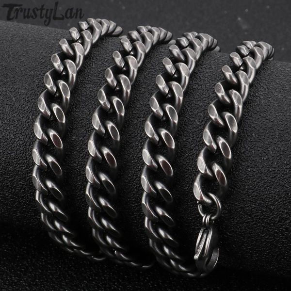 mens vintage curb cuban link chains necklaces 7/8/10mm thick 66cm long men black 316l stainless steel biker necklace jewelry, Silver
mens vintage curb cuban link chains necklaces 7/8/10mm thick 66cm long men black 316l stainless steel biker necklace jewelry, Silver