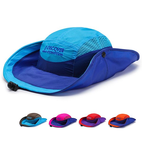 wide-brim sun hat hipster anti-uv breathable fisherman caps outdoor mountaineering sunshade hat ing, Blue;gray
wide-brim sun hat hipster anti-uv breathable fisherman caps outdoor mountaineering sunshade hat ing, Blue;gray
