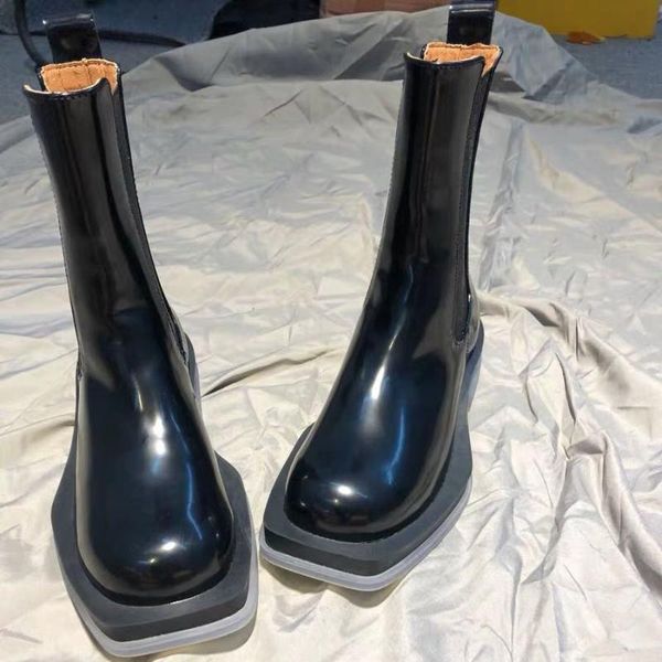 boots fashion square toe ankle women shoes slip-on short thick high heels leather botas de mujer 2021 botines, Black
boots fashion square toe ankle women shoes slip-on short thick high heels leather botas de mujer 2021 botines, Black