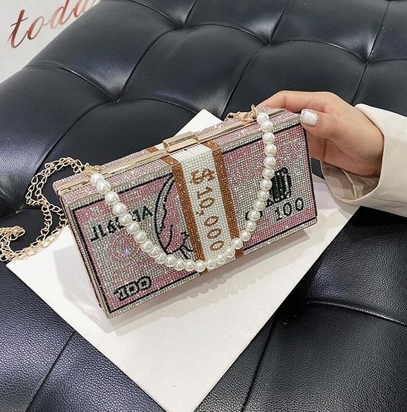 factory wholesale women handbag sweet and lovely pearl women chain bag handmade diamond dinner bag trend color diamond messenger bag
factory wholesale women handbag sweet and lovely pearl women chain bag handmade diamond dinner bag trend color diamond messenger bag