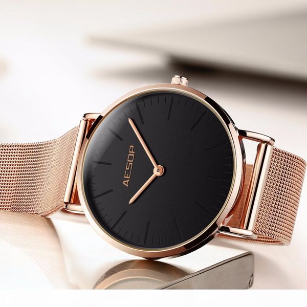 women watches ladies watch aesop brand luxury dress rose gold stainless steel mesh bracelet women's watch clock wrist watch s924, Slivery;brown
women watches ladies watch aesop brand luxury dress rose gold stainless steel mesh bracelet women's watch clock wrist watch s924, Slivery;brown