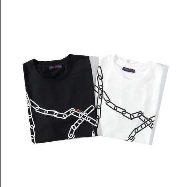 new men and women korean version loose abstract chain printing shortsleeved tshirt jacket jacket free, White;black
new men and women korean version loose abstract chain printing shortsleeved tshirt jacket jacket free, White;black
