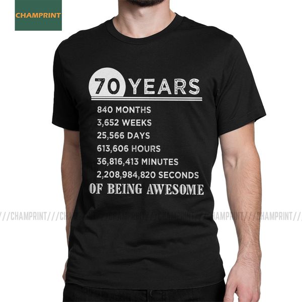 men 70 years old of being awesome t shirt 70th birthday gifts cotton clothing novelty short sleeve 1950 tee shirt summer t-shirt
men 70 years old of being awesome t shirt 70th birthday gifts cotton clothing novelty short sleeve 1950 tee shirt summer t-shirt