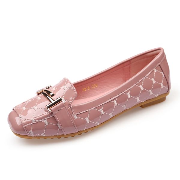 women's shoes ballet basic flats woman party wedding dress ladies slip-on boat shoes patent leather sellers high quality, Black
women's shoes ballet basic flats woman party wedding dress ladies slip-on boat shoes patent leather sellers high quality, Black