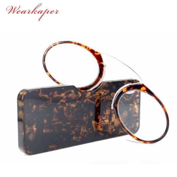 sunglasses wearkaper retro nose resting pinching portable reading glasses wallet eyeglass with box prescription eyewear degree 1.0 to 3.5, White;black
sunglasses wearkaper retro nose resting pinching portable reading glasses wallet eyeglass with box prescription eyewear degree 1.0 to 3.5, White;black