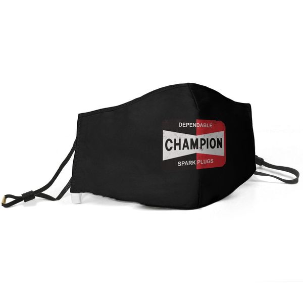 women men face mask dust mask muffle dependable champion spark plugs logo retro printed with adjustable ear hookbud light blue, Silver 
women men face mask dust mask muffle dependable champion spark plugs logo retro printed with adjustable ear hookbud light blue, Silver
