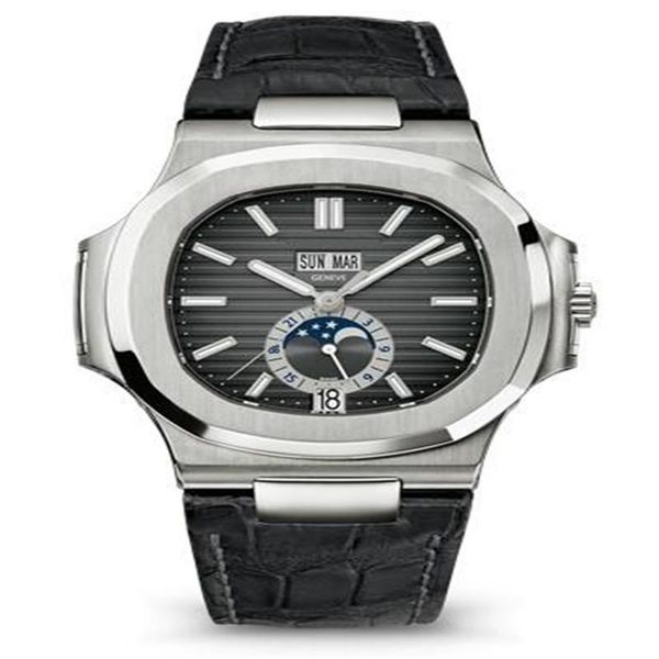 new luxury mens watch men automatic self wind mechanical watches black clock male reloj hombre nautilus real cowhide leather wristwatch, Slivery;brown
new luxury mens watch men automatic self wind mechanical watches black clock male reloj hombre nautilus real cowhide leather wristwatch, Slivery;brown
