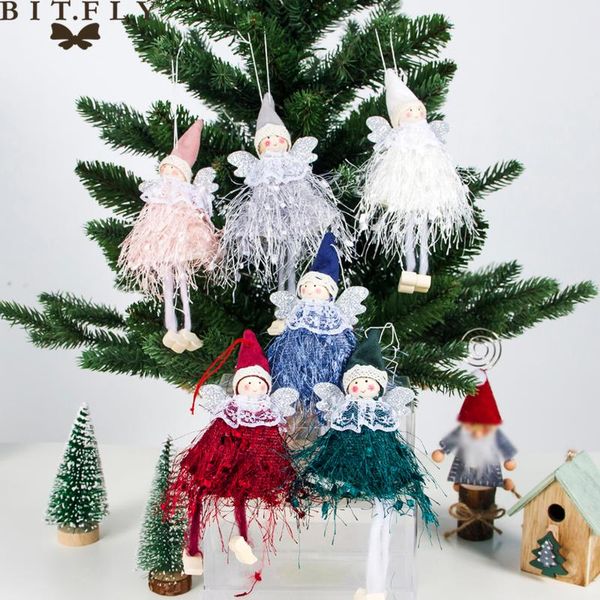 1pcs creative woolen angel doll hanging pendant ornament for christmas tree xmas new year home party decoration supply kids gift
1pcs creative woolen angel doll hanging pendant ornament for christmas tree xmas new year home party decoration supply kids gift