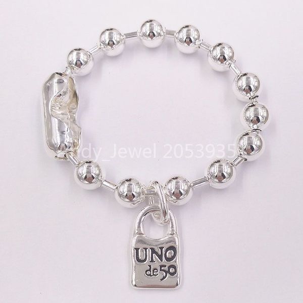 authentic bracelet snowflake friendship bracelets uno de 50 plated jewelry fits european style gift pul1215mtl000, Silver
authentic bracelet snowflake friendship bracelets uno de 50 plated jewelry fits european style gift pul1215mtl000, Silver