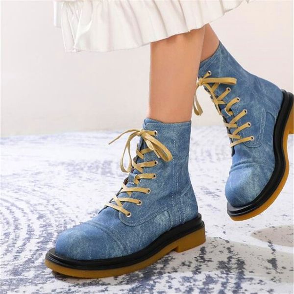 increased thick-soled ladies cross strap boots black white cowboy blue leather boots new fashion round head ladies casual
increased thick-soled ladies cross strap boots black white cowboy blue leather boots new fashion round head ladies casual
