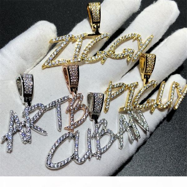 hip hop brush font custom letter pendant necklace iced out cubic zircon charm jewelry for men women, Silver
hip hop brush font custom letter pendant necklace iced out cubic zircon charm jewelry for men women, Silver