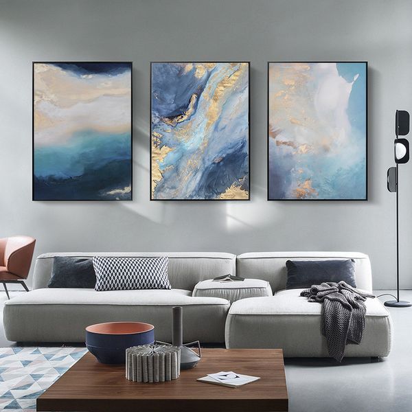 original abstract blue gold posters and prints wall art poster prints wall pictures for living room nordic home decoration
original abstract blue gold posters and prints wall art poster prints wall pictures for living room nordic home decoration