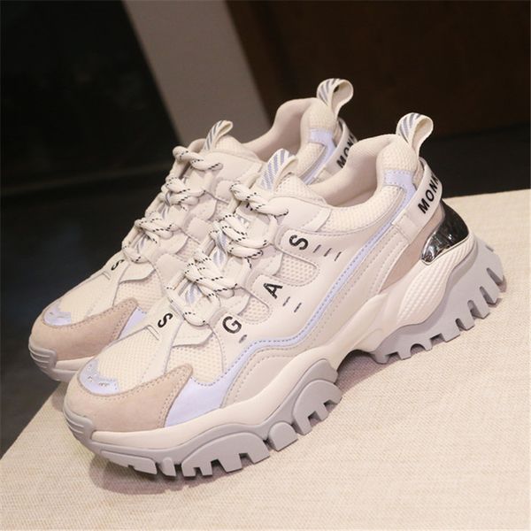 women's sports shoes 2020 women sneakers vulcanize shoes fashion new female platform thick sole running casual shoe 5.5cm, Black
women's sports shoes 2020 women sneakers vulcanize shoes fashion new female platform thick sole running casual shoe 5.5cm, Black