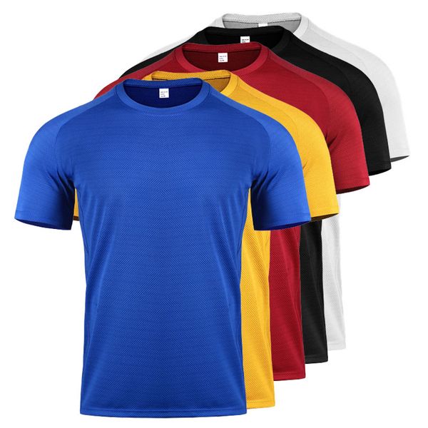 running jerseys b5033 workout t shirts quick dry short sleeve outdoor training sportswear tee breathable mesh bodybuilding shirt man, Black;blue
running jerseys b5033 workout t shirts quick dry short sleeve outdoor training sportswear tee breathable mesh bodybuilding shirt man, Black;blue