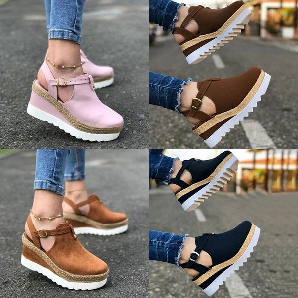 sandals women fashion shoes espadrille buckles platform high heels ankle strap wedge, Black
sandals women fashion shoes espadrille buckles platform high heels ankle strap wedge, Black