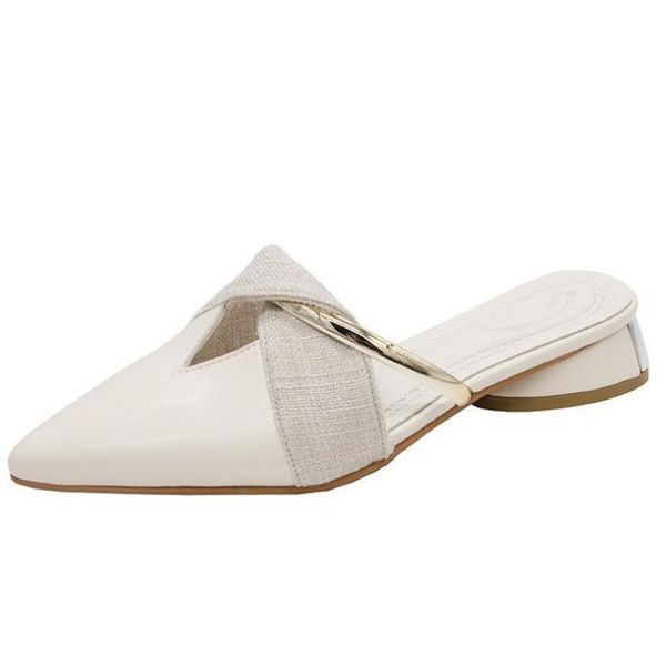 women baotou half slippers new spring and summer large size womenshoes fashion wear sandals and slippers women banquet shoes, Black
women baotou half slippers new spring and summer large size womenshoes fashion wear sandals and slippers women banquet shoes, Black