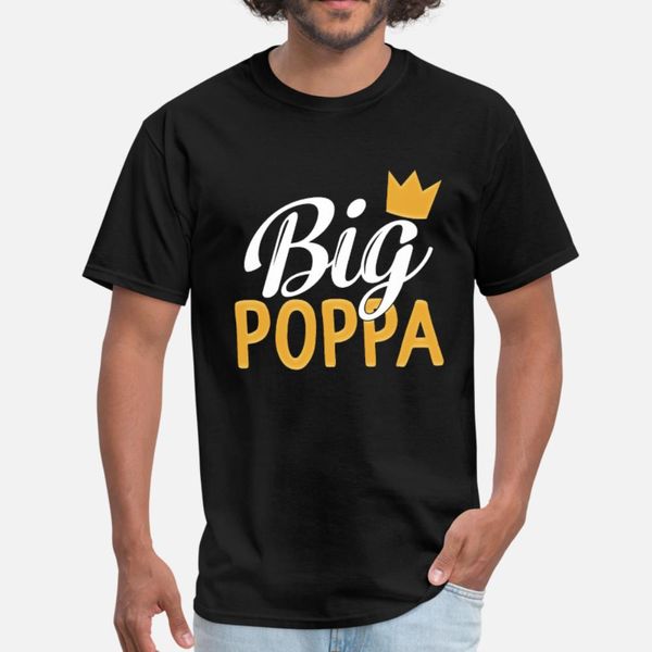 big poppa hip hop dad father's day gift for t shirt men designer 100% cotton round collar letters crazy breathable summer trend shirt
big poppa hip hop dad father's day gift for t shirt men designer 100% cotton round collar letters crazy breathable summer trend shirt