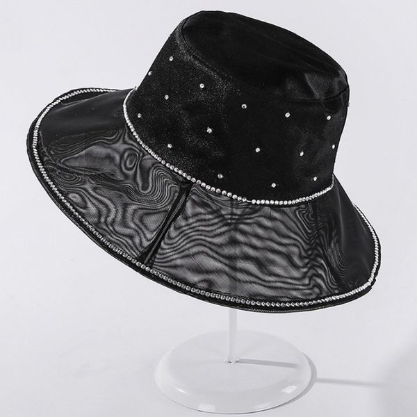 ht3140 bucket hat fashion spring summer sun hat women fishing cap ladies flat wide brim beach female packable beach cap, Blue;gray
ht3140 bucket hat fashion spring summer sun hat women fishing cap ladies flat wide brim beach female packable beach cap, Blue;gray