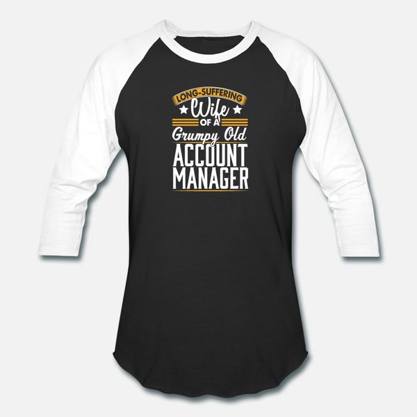 account manager long suffering wife t shirt men create cotton size s-3xl original sunlight comfortable spring letter shirt
account manager long suffering wife t shirt men create cotton size s-3xl original sunlight comfortable spring letter shirt
