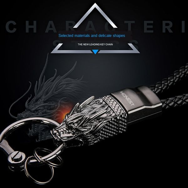 fashion leather keychain embossed pattern car key chain business pendant metal keyring man gift, Silver
fashion leather keychain embossed pattern car key chain business pendant metal keyring man gift, Silver