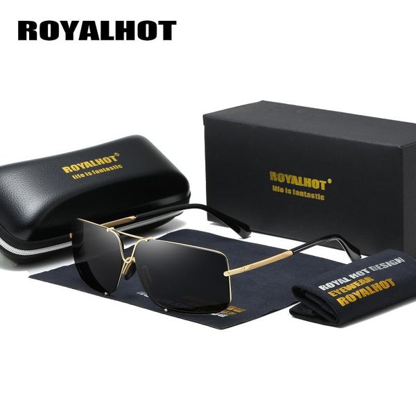 royalmen women polarized alloy rectangle frame sunglasses driving sun glasses shades oculos masculino male 90096, White;black
royalmen women polarized alloy rectangle frame sunglasses driving sun glasses shades oculos masculino male 90096, White;black
