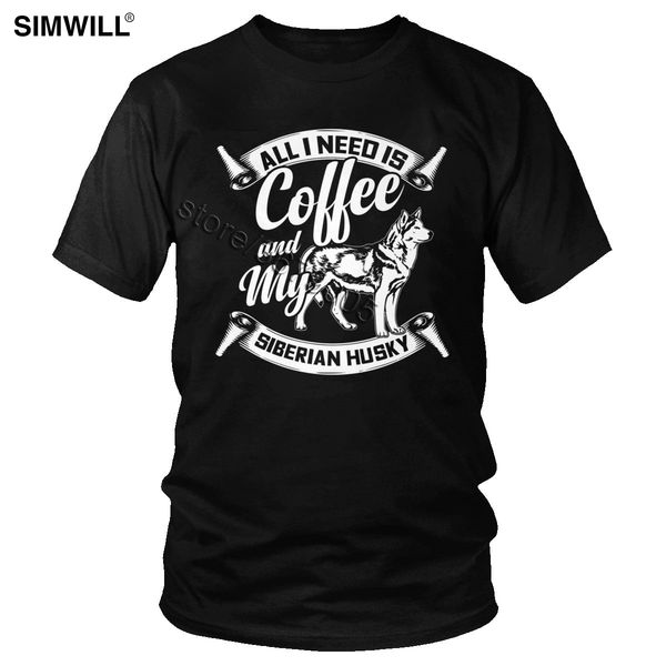 all i need is coffee and my siberian husky t shirt tee men retro short sleeve cotton leisure t-shirt crew neck dog lover tee top
all i need is coffee and my siberian husky t shirt tee men retro short sleeve cotton leisure t-shirt crew neck dog lover tee top