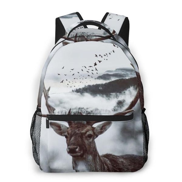 women backpack kids school bag for teenage girls surrealism deer birds art female lapnotebook bagpack travel back pack 2020
women backpack kids school bag for teenage girls surrealism deer birds art female lapnotebook bagpack travel back pack 2020