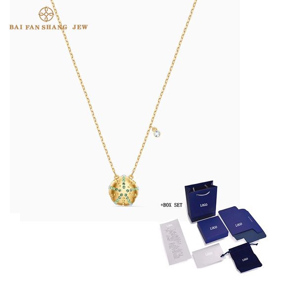 2020 fashion jewelry swa new shine urchin pendant sea urchin classic charm exquisite crystal gold chain women luxury jewelry gif, Silver
2020 fashion jewelry swa new shine urchin pendant sea urchin classic charm exquisite crystal gold chain women luxury jewelry gif, Silver