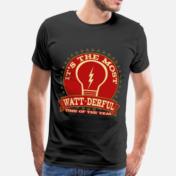 most watt derful time christmas funny electricity t shirt men personalized 100% cotton o neck pictures interesting new fashion spring
most watt derful time christmas funny electricity t shirt men personalized 100% cotton o neck pictures interesting new fashion spring