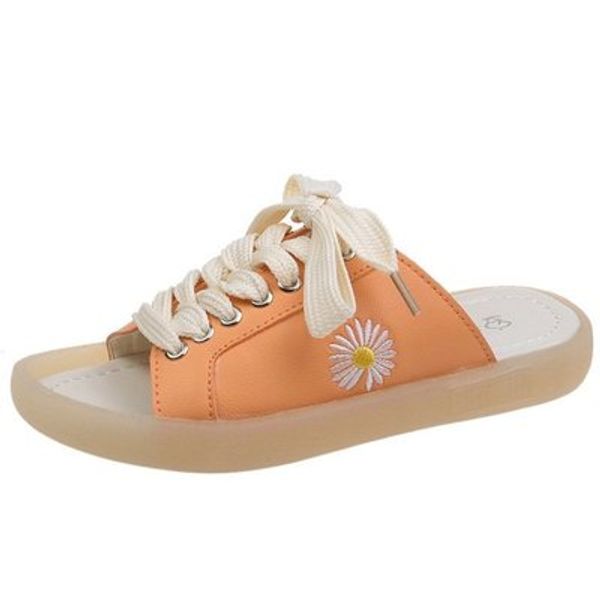 2020 new summer fashion comfortable large size fairy style little daisy flat bottom wild sandals and slippers, Black
2020 new summer fashion comfortable large size fairy style little daisy flat bottom wild sandals and slippers, Black