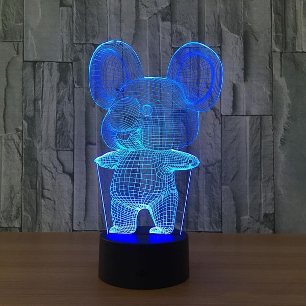 3d koala bear illusion lamp night light dc 5v usb charging 5th battery wholesale dropshipping retail box
3d koala bear illusion lamp night light dc 5v usb charging 5th battery wholesale dropshipping retail box