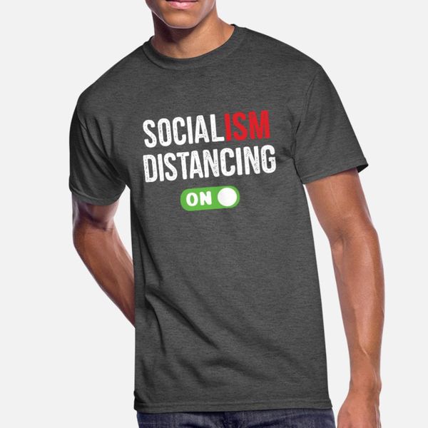 socialism distancing on funny political gifts t shirt men printed tee shirt plus size 3xl male interesting fashion spring kawaii shirt
socialism distancing on funny political gifts t shirt men printed tee shirt plus size 3xl male interesting fashion spring kawaii shirt