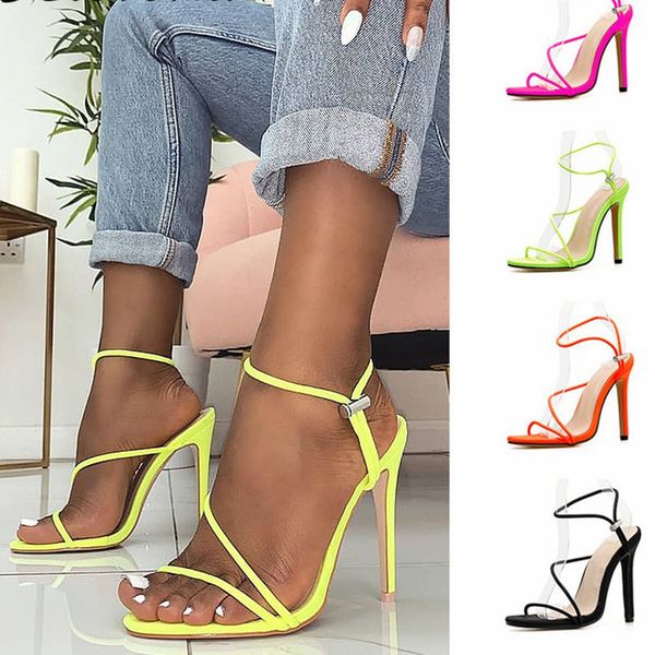 high heels pumps metal buckle lace up women sandals 2020 summer party wedding peep toe fashion shoes woman femmes sandales, Black
high heels pumps metal buckle lace up women sandals 2020 summer party wedding peep toe fashion shoes woman femmes sandales, Black