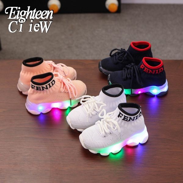 2020 new kids luminous sneakers children baby girls boys mesh led sport run sneakers shoes baby fashion light up footwear, Black
2020 new kids luminous sneakers children baby girls boys mesh led sport run sneakers shoes baby fashion light up footwear, Black