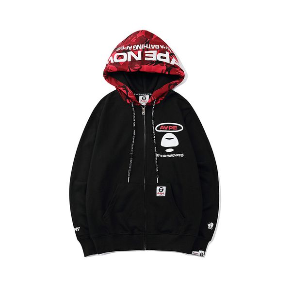 aape mens zipper hoodies jacket hip hop men women fashion long sleeve hoodie mens stylist mens hooded hoodies jacke, Black
aape mens zipper hoodies jacket hip hop men women fashion long sleeve hoodie mens stylist mens hooded hoodies jacke, Black