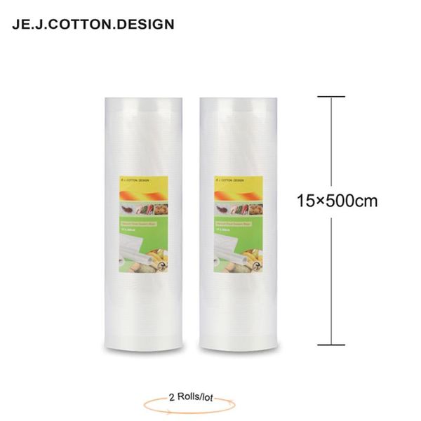 2roll /lot 15*500 cm vacuum bags for storage wrapper foodsaver vacuum packer bags perfect 15*500cm for packing machine
2roll /lot 15*500 cm vacuum bags for storage wrapper foodsaver vacuum packer bags perfect 15*500cm for packing machine