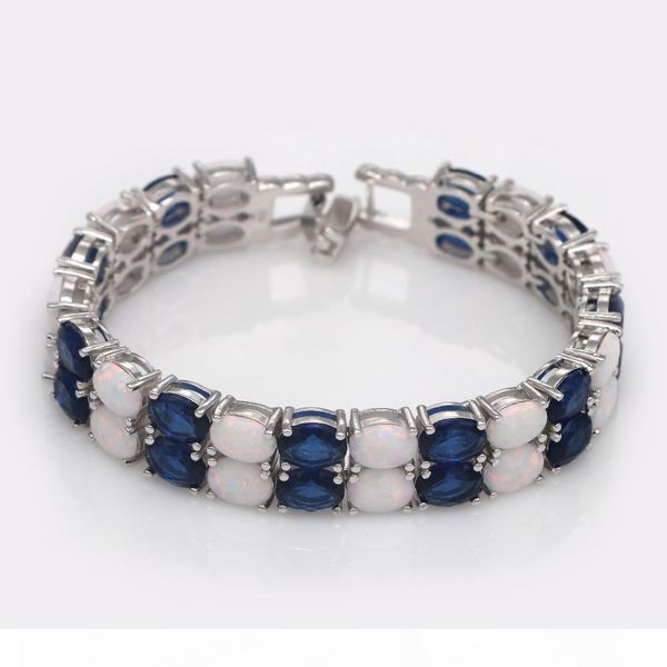 sz0110 2018new design white opal and 3aaa zircons phased bracelet wholesale women fashion jewelry gifts j 190430, Black
sz0110 2018new design white opal and 3aaa zircons phased bracelet wholesale women fashion jewelry gifts j 190430, Black