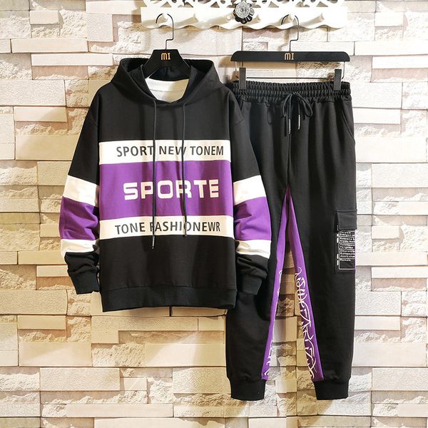 hip hop men's tracksuit sportswear black sets spring autumn casual two piece fashion clothes hoodies+sweatpant kg-27, Gray
hip hop men's tracksuit sportswear black sets spring autumn casual two piece fashion clothes hoodies+sweatpant kg-27, Gray