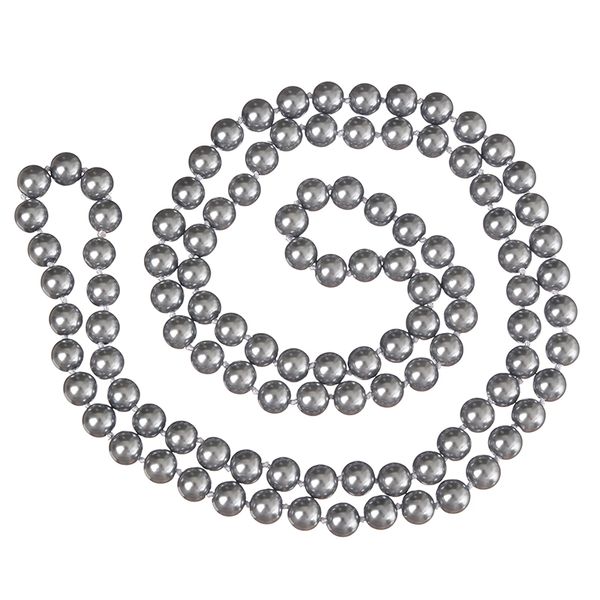 sliver round beads 8mm for diy handmade pearls necklace simple style imitation pearl chain necklace 36inch women jewel gift h874, Silver
sliver round beads 8mm for diy handmade pearls necklace simple style imitation pearl chain necklace 36inch women jewel gift h874, Silver
