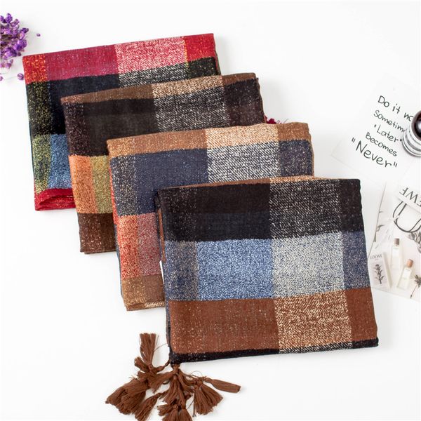 2020 popular summer silk scarves lady cotton and linen scarf winter lattice print beach towel new style seaside sunscreen shawls, Blue;gray
2020 popular summer silk scarves lady cotton and linen scarf winter lattice print beach towel new style seaside sunscreen shawls, Blue;gray