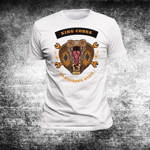 2019 нового лето мужской одежда tee shirt футболка king cobra snake хлопок футболка
2019 нового лето мужской одежда tee shirt футболка king cobra snake хлопок футболка
