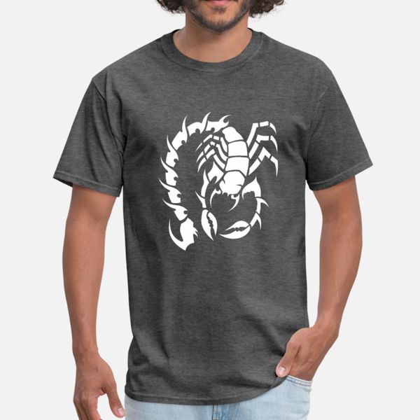 cool white scorpion silhouette t shirt men gift tee shirt crew neck formal gift new style summer style natural shirt
cool white scorpion silhouette t shirt men gift tee shirt crew neck formal gift new style summer style natural shirt